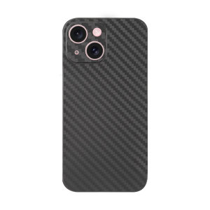 Olixar Black SlimAir Carbon Fibre Case - For iPhone 15