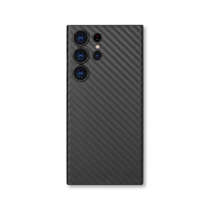 Olixar Black SlimAir Carbon Fibre Case - For Samsung Galaxy S24 Ultra