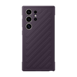 Official Samsung Dark Violet Shield Case - For Samsung Galaxy S24 Ultra