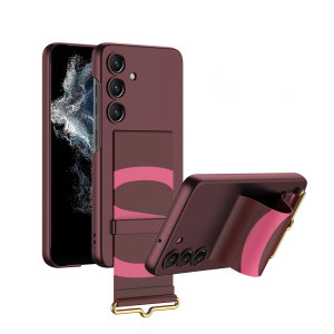 Olixar Crimson Protective Case with Strap - For Samsung Galaxy S24 Plus