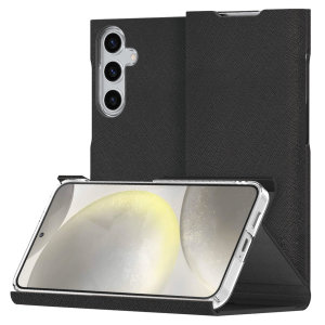 Araree Black Bonnet Stand Wallet Case - For Samsung Galaxy S24 Plus