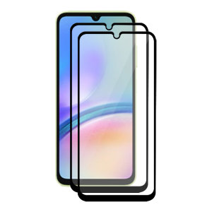 Olixar Two Pack Tempered Glass Screen Protectors - For Samsung Galaxy A05s