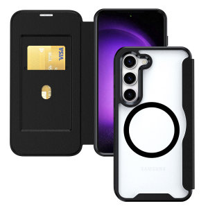Olixar Black MagSafe Wallet Case - For Samsung Galaxy S24