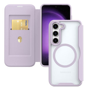 Olixar Purple MagSafe Wallet Case - For Samsung Galaxy S24