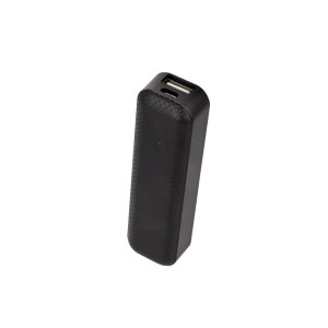 Setty 2600mAh Mini Portable 10W USB Travel Power Bank - Black