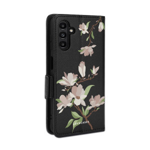 LoveCases Cherry Blossom Vegan Leather Wallet Case - For Samsung Galaxy S24 Plus