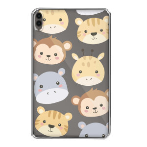 LoveCases Happy Animals Kids Case - For Samsung Galaxy Tab S9 FE Plus