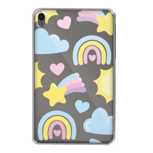 LoveCases Happy Rainbows Kids Case - For Samsung Galaxy Tab S9 FE