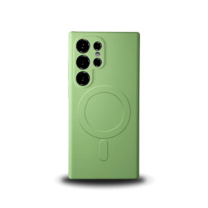 Olixar Matcha Green MagSafe Silicone Case - For Samsung Galaxy S24 Ultra