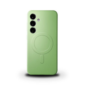 Olixar Matcha Green MagSafe Silicone Case - For Samsung Galaxy S24