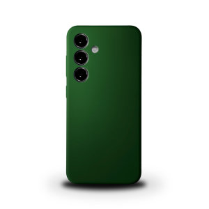 Olixar Dark Green Silicone Case - For Samsung Galaxy S24