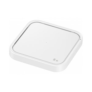Official Samsung White 15W Wireless Charger Pad with UK Plug - For Samsung Galaxy S24 Ultra