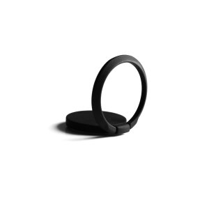 Olixar Adhesive Phone Ring Holder & Stand - Black