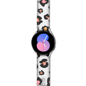 LoveCases Colourful Leopard Strap (S/M) - For Samsung Galaxy Watch 4