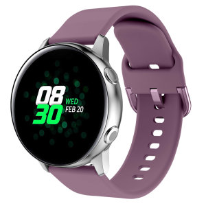 Olixar Purple Soft Silicone Band - For Samsung Galaxy Watch 4