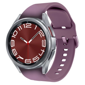 Olixar Purple Soft Silicone Band - For Samsung Galaxy Watch 4 Classic