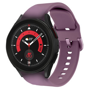 Olixar Purple Soft Silicone Band - For Samsung Galaxy Watch 5 Pro