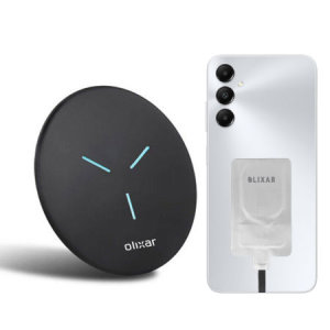 Olixar 15W Wireless Charger Pad & USB-C Wireless Charger Adapter - For Samsung Galaxy A15