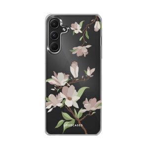 LoveCases White Cherry Blossom Case - For Samsung Galaxy A35 5G
