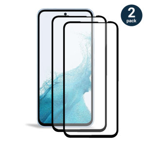 Olixar Two Pack of Tempered Glass Screen Protectors - For Samsung Galaxy A55 5G
