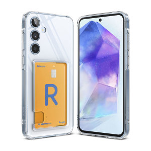 Ringke Fusion Clear Case with Card Slot - For Samsung Galaxy A55 5G