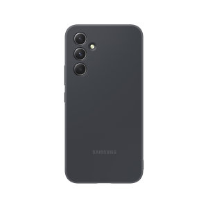 Official Samsung Black Silicone Case - For Samsung Galaxy A35 5G