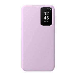 Official Samsung Lavender Smart View Wallet Case - For Samsung Galaxy A35 5G