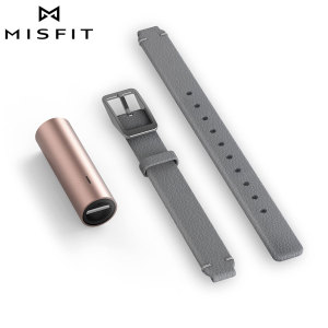 Misfit Ray Leather Band Fitness And Sleep Monitor - Rose ...