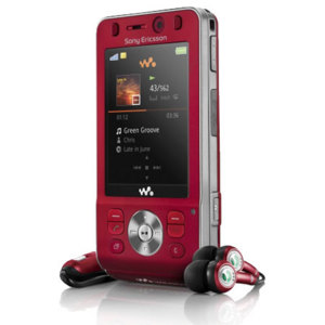 Sim Free Mobile Phone - Sony Ericsson W910i Walkman ( Red )