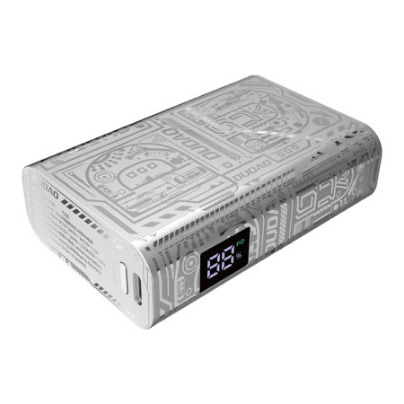 Dudao 22.5W 10000mAh Silver Universal USB-A & USB-C Power Bank