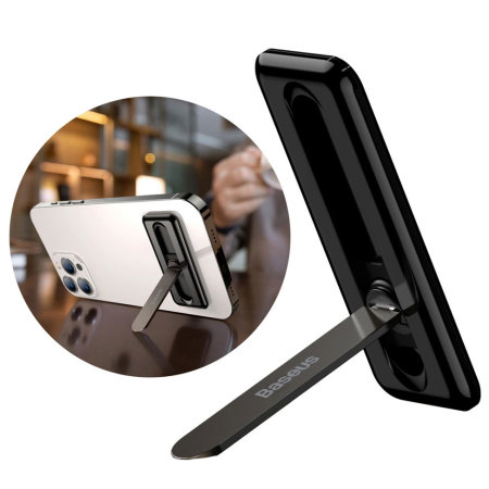 Baseus Black Adhesive Foldable Phone Stand