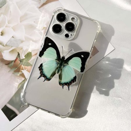 LoveCases Green Butterfly Adhesive Phone Grip Holder