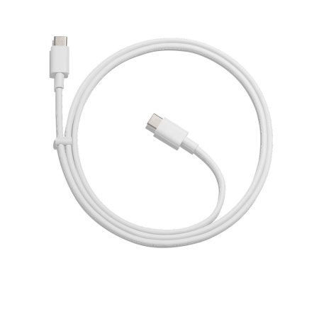 Official Google White 1m USB-C to USB-C Charge & Sync Cable - For Google Pixel 8a