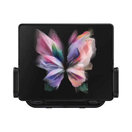 Official Samsung 9W Black Wireless Charger Air Vent Car Holder - For Samsung Galaxy Z Fold 6