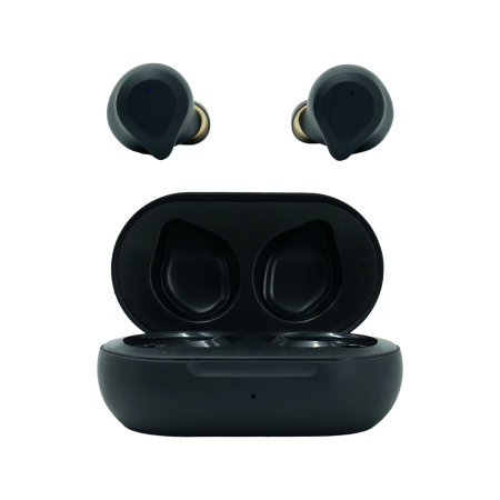 Olixar Black True Wireless Earbuds with Charging Case - For Samsung Galaxy Z Flip 6