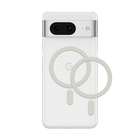 Olixar Silver Adhesive MagSafe Conversion Kit - For Google Devices