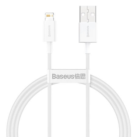 Baseus Superior USB-A to Lightning Charge and Sync Cable with Cable Management - 1 metre