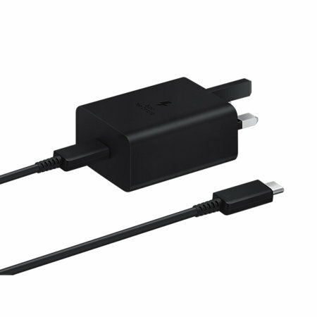 Official Samsung 45W Super Fast 2.0 Charger With USB-C To C Cable - For Samsung Galaxy S25 Ultra