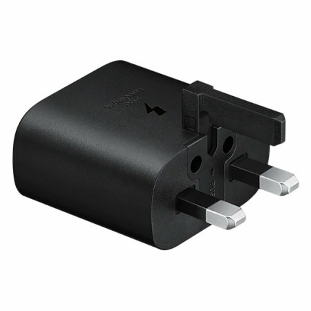 Official Samsung 25W USB-C Black Charger - For Samsung Galaxy S25 Ultra