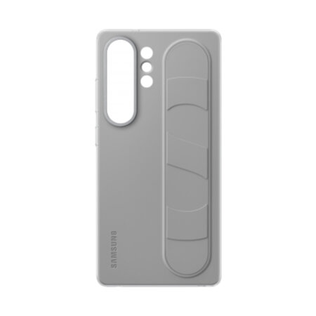 Official Samsung Grey Standing Grip Case - For Samsung Galaxy S25 Ultra