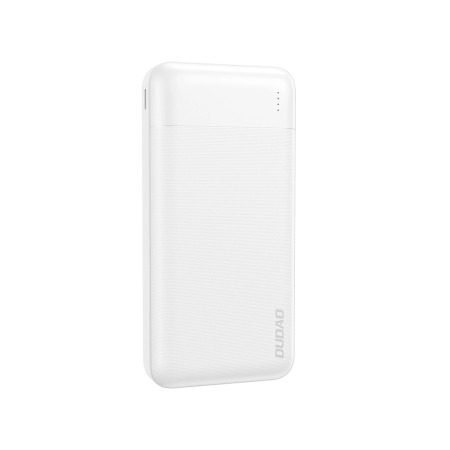 Dudao 10000mAh Universal Dual Port Powerbank - White