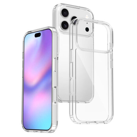 Olixar Flexishield 100% Clear Case - For iPhone 17 Pro Max