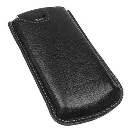 BlackBerry 8100 Pearl Series Leather Pocket - HDW-12725-004