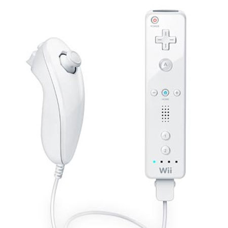 wii controller and nunchuck