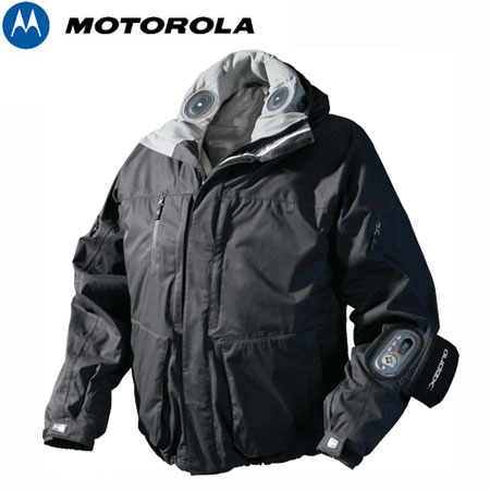 Motorola Audex Cargo Jacket True Black XL