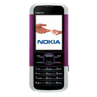 old purple nokia phone