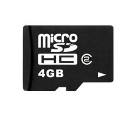 Carte mémoire MicroSDHC - 4 Go