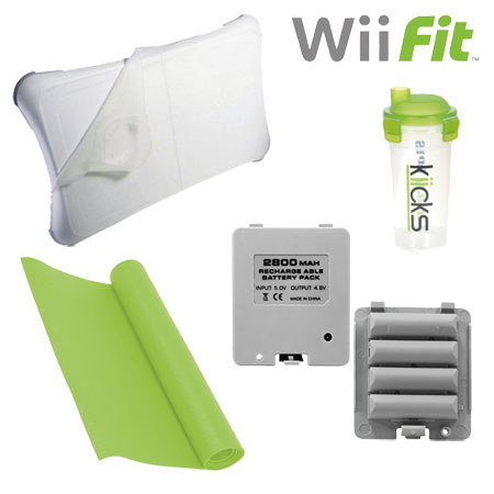 fossil smag Logisk Nintendo Wii Fit Gift Pack