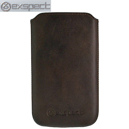 Exspect iPhone 3GS / 3G Leather Slip Case - Brown