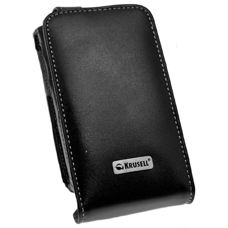 Krusell Orbit Flex Custodia In Pelle Per HTC Hero / T-Mobile G2 Touch, Nero, Con Slot Porta Biglietti E Sistema Multidapt - 2